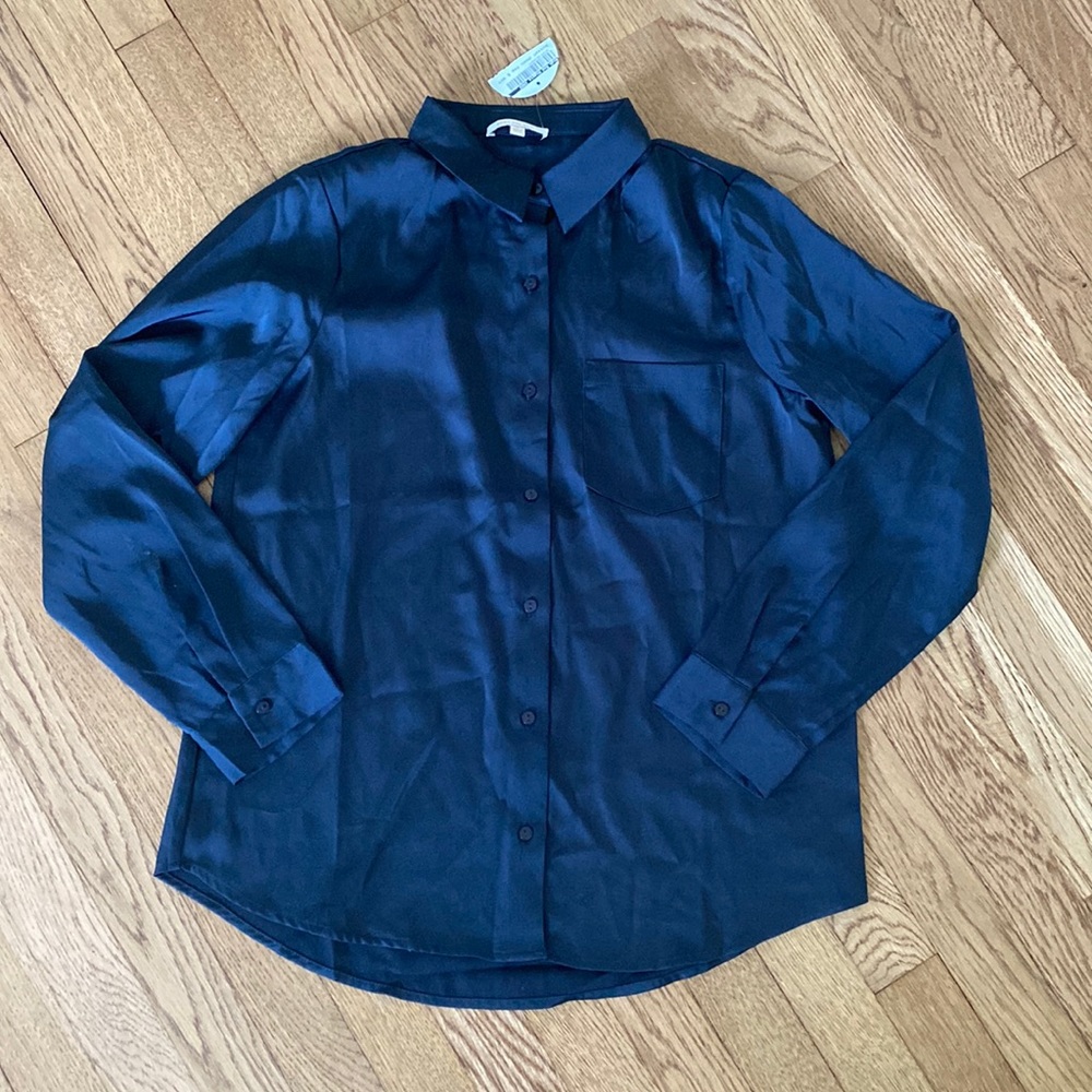 Skies are Blue blouse